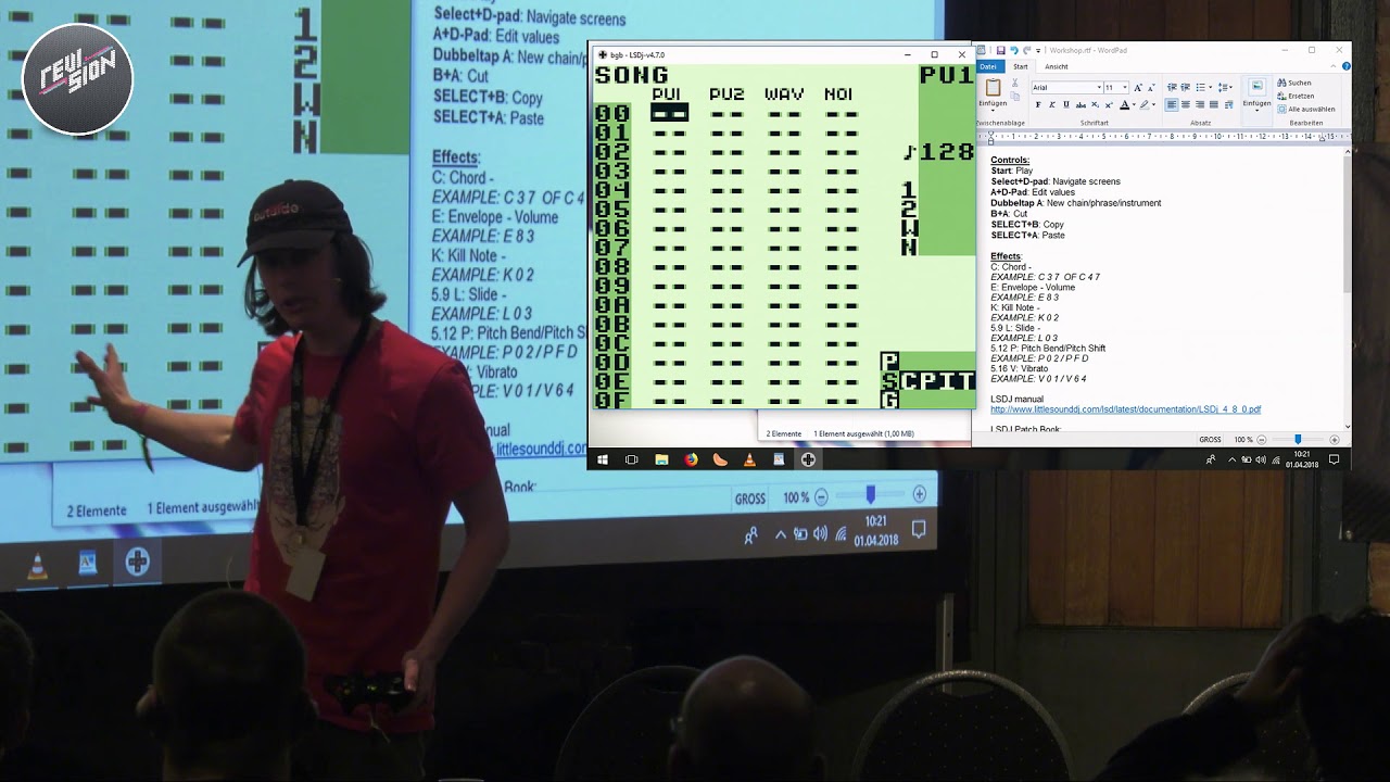 Revision 2018 - Seminar - An introduction to Little Sound DJ