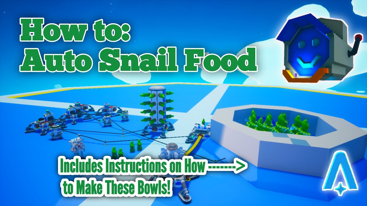 Auto Seed Farms for Easy Snail Food, Adventure Mode