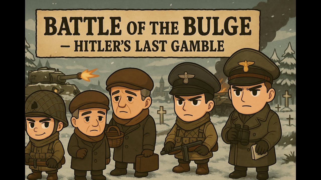 The Battle of the Bulge - Hitler&rsquo;s Last Gamble (Full Animated Breakdown)