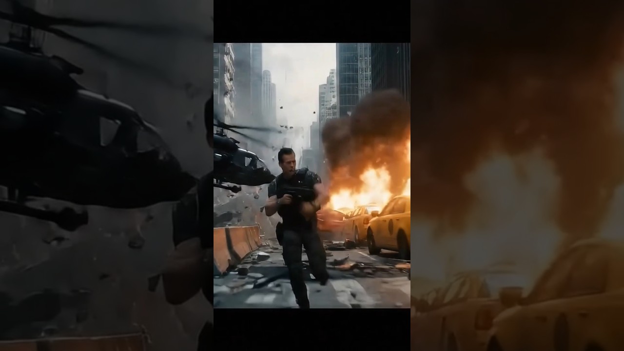 AI director wants Michael Bay level action. #veo3 #ai #michaelbay #explosions #actionmovies