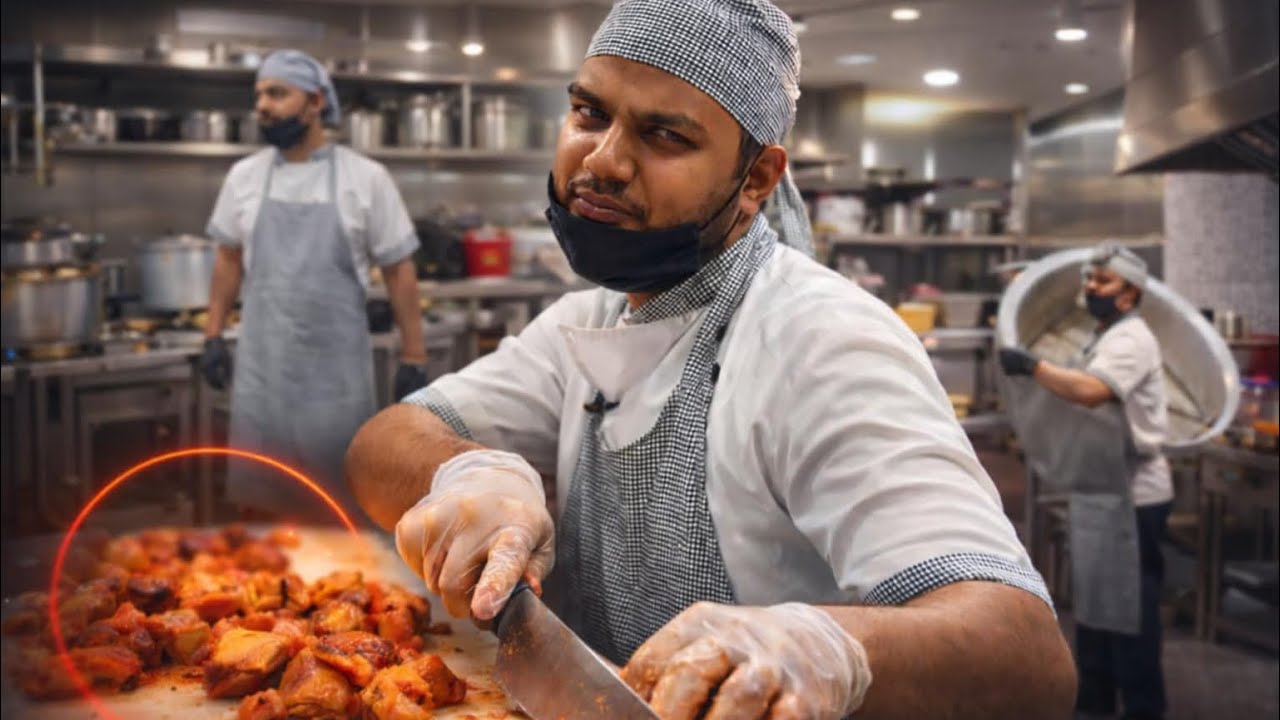 My Real Work in a Hotel Kitchen (Chicken Prep)