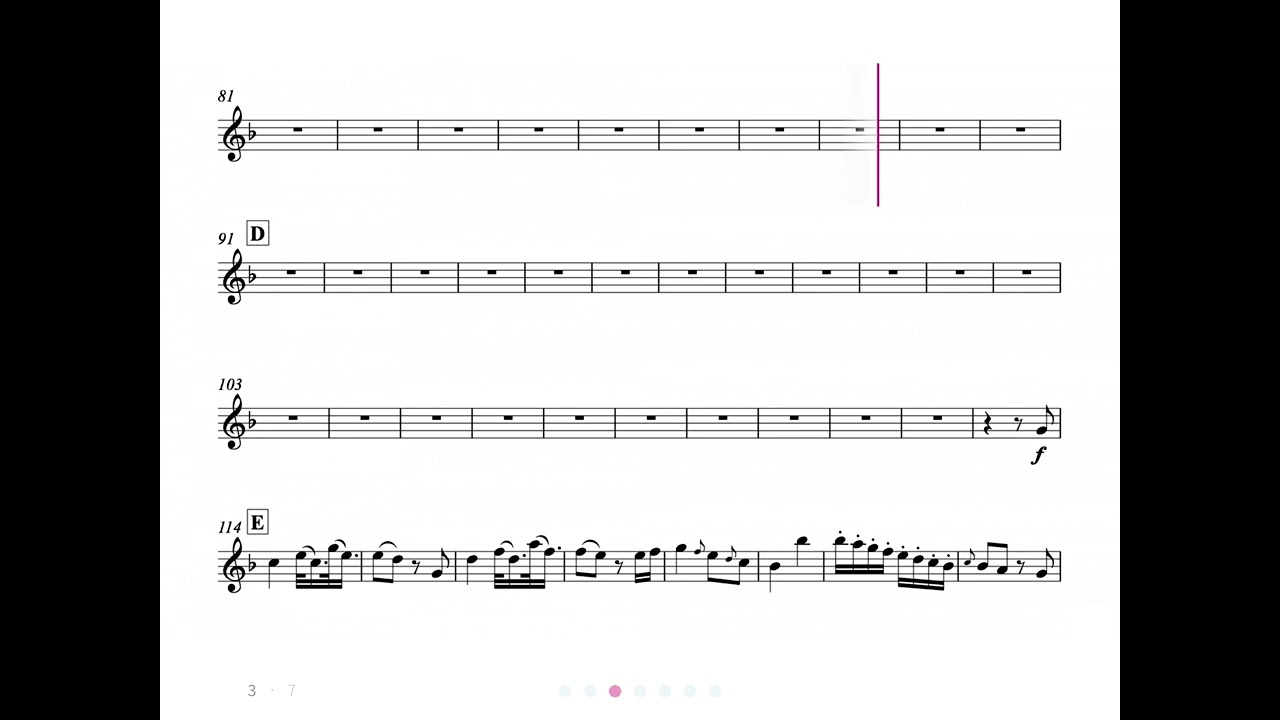 Neruda trumpet concerto - Trumpet play along