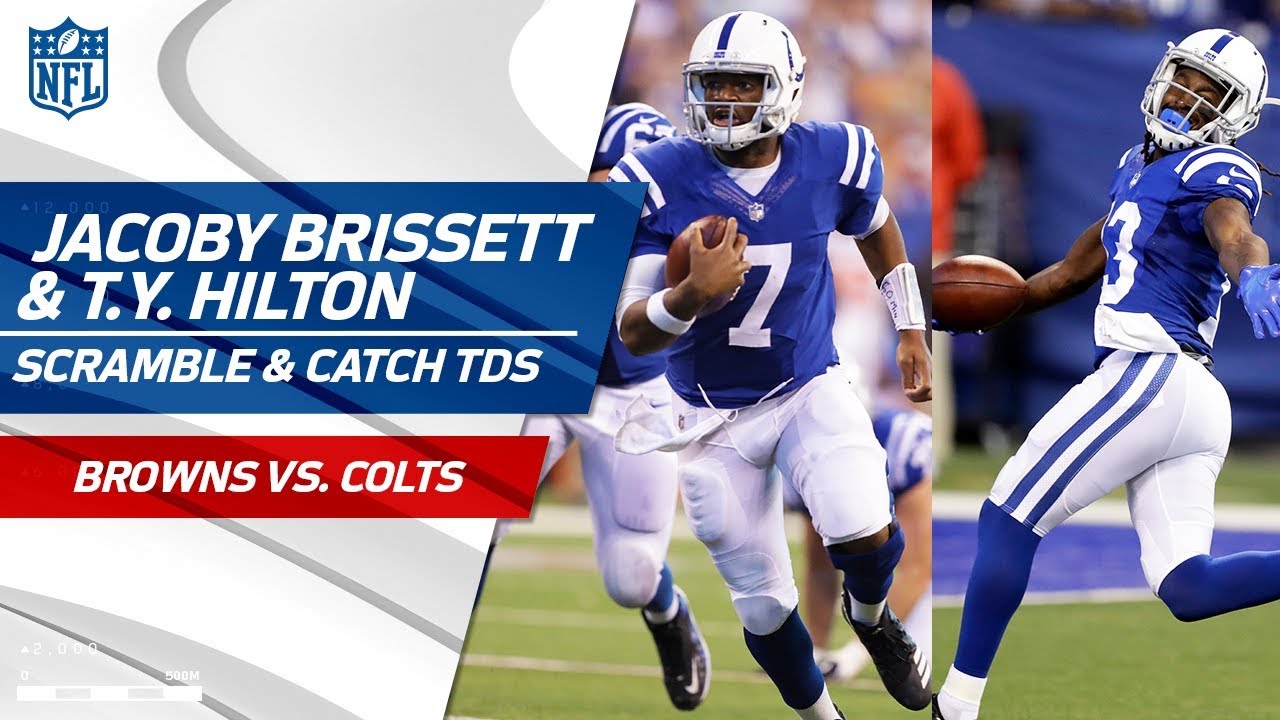 Jacoby Brissett's Spinning TD Scramble & T.Y. Hilton's Speedy TD! | Can't-Miss Play | NFL Wk 3