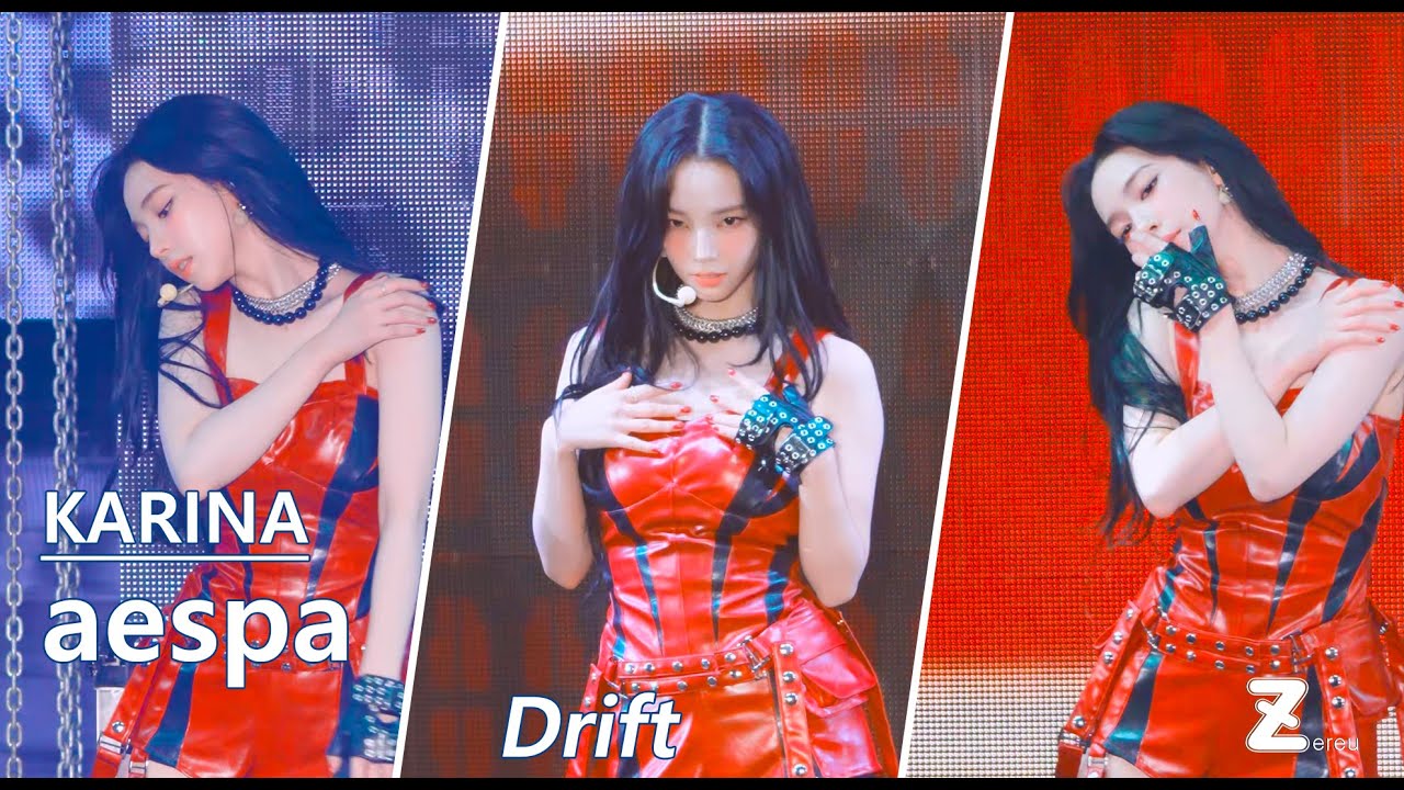 [4K] 250829 KARINA 카리나 - Drift | aespa LIVE TOUR SYNK : aeXIS LINE