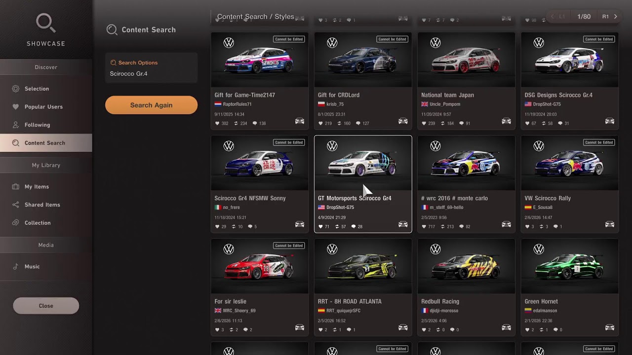 GT 7 Weekly challenges on PS5 Pro