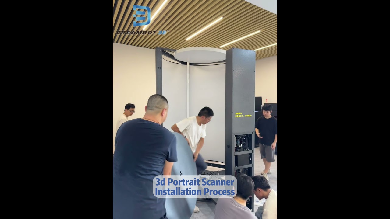 Dreambot Full Body 3D Scanner G9-1000 installation video