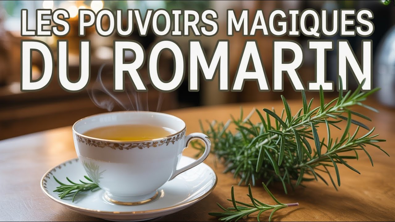 ROMARIN : 15 Bienfaits PROUV&Eacute;S de cette TISANE Miracle pour le Cerveau, Foie, Cheveux et Peau !