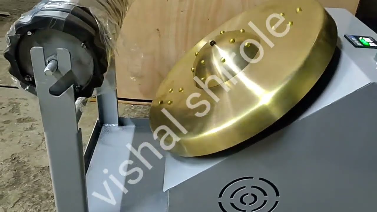 kasya thali foot massage machine l kansa thali foot massage machine @vishalshirole-kansya-thali