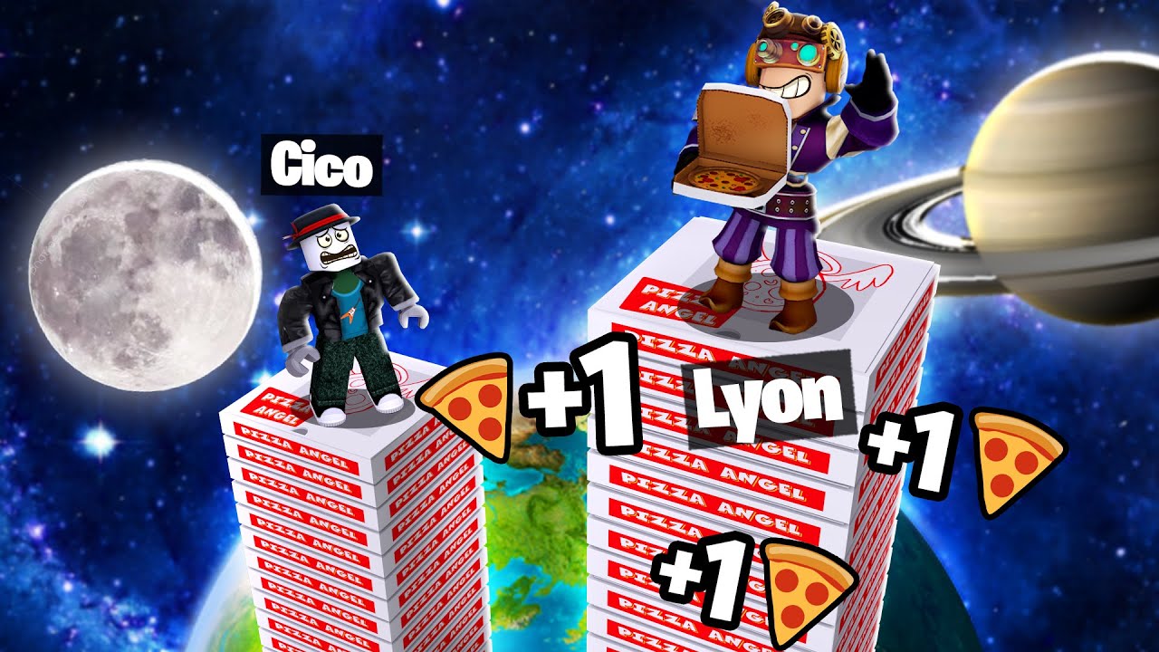 PIZZA SIMULATOR! CLICCA PER COSTRUIRE LA TORRE DI PIZZA PIÙ ALTA SU ROBLOX!!