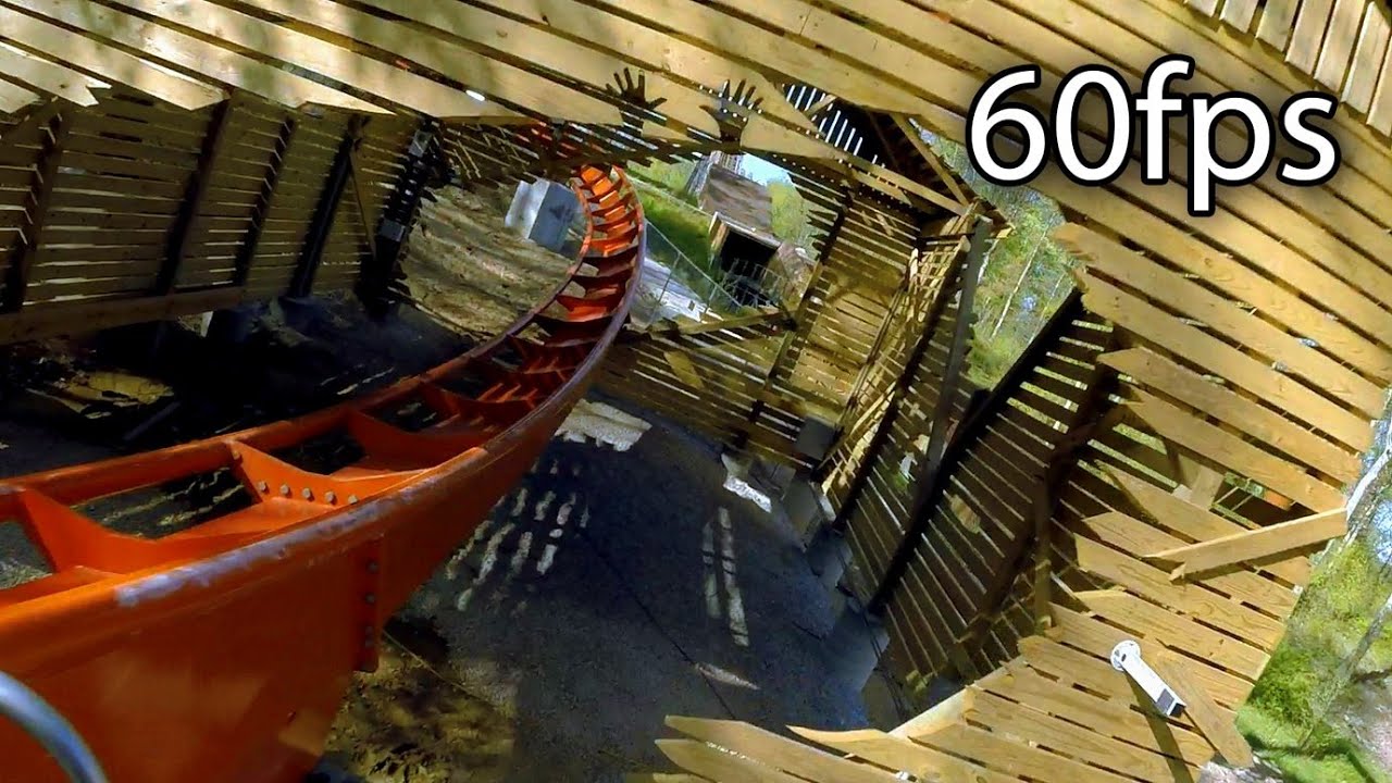Thunderbird right front seat on-ride HD POV @60fps Holiday World