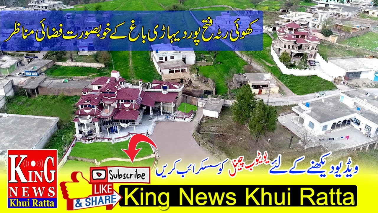 Drone View Khuiratta  City.
