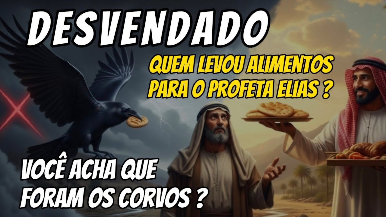 Quem Levou Alimentos Para o Profeta Elias?  Você Acha Que Foram os Corvos?