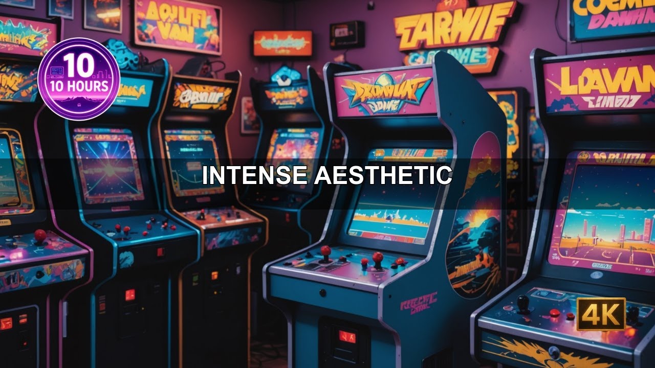 Arcade Pixelated Games ✨ Deep Focus ✨ 10 Hours
