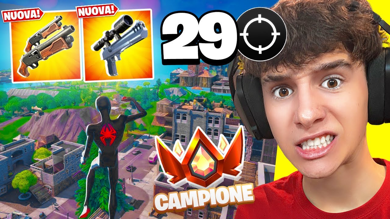 Provo le NUOVE armi ASSURDE in RANKED Rientro!! Fortnite ITA