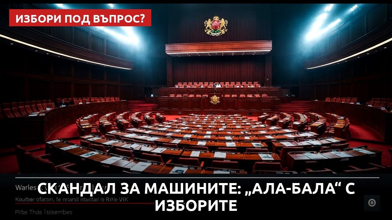 Скандал за машините: „Ала-бала“ с изборите или честен вот?