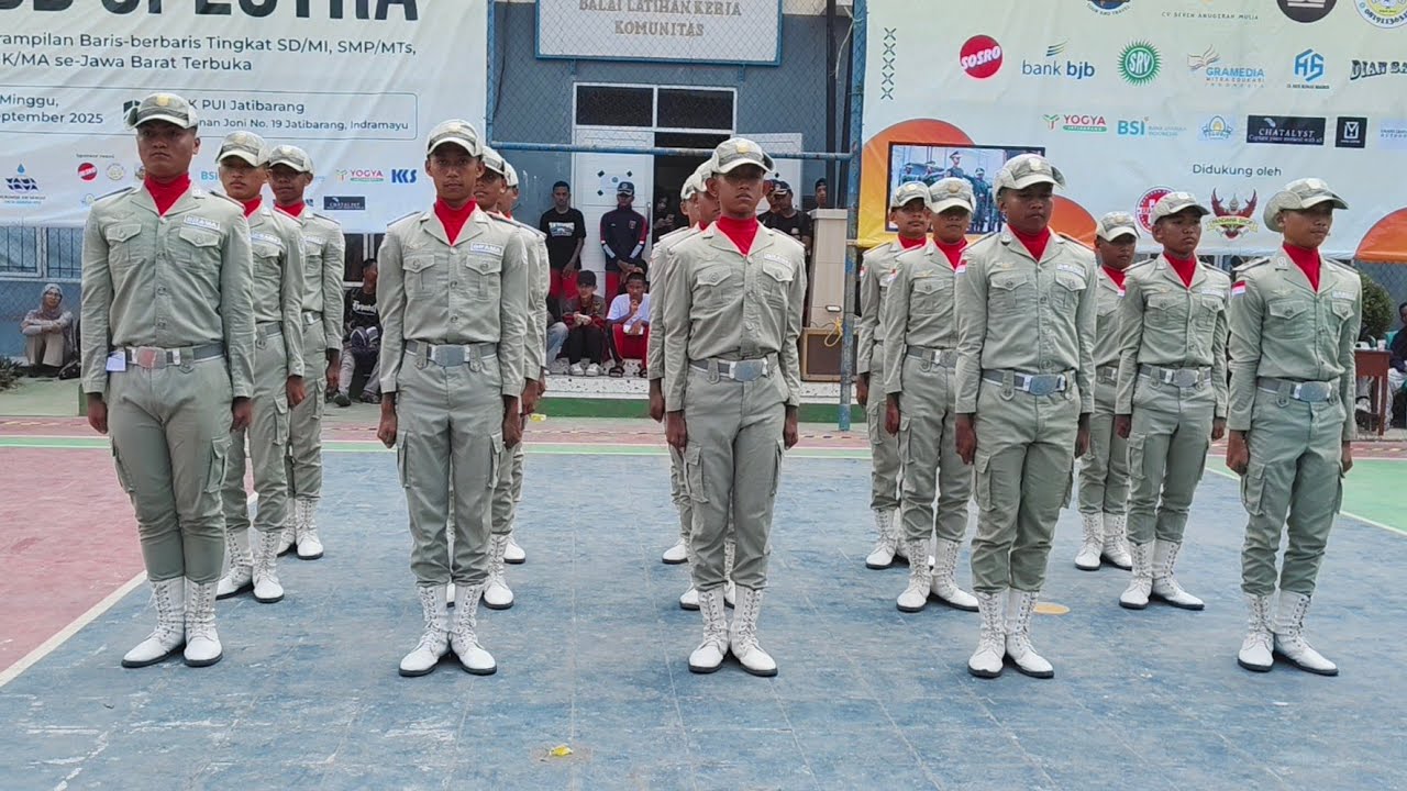 JUARA HARAPAN UTAMA 3 PASKIBRA SMKN 1 MAJALENGKA LKBB SPECTRA