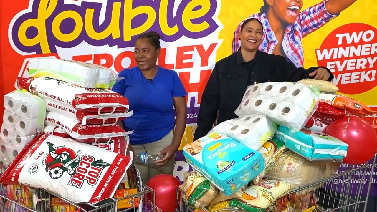 WB Double Trolley Dash Winner - Johanna Sheehama
