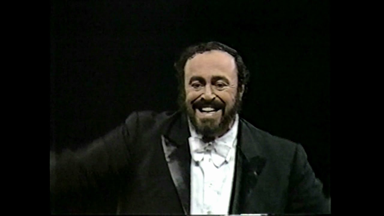 Luciano Pavarotti recital (22 October 1989)