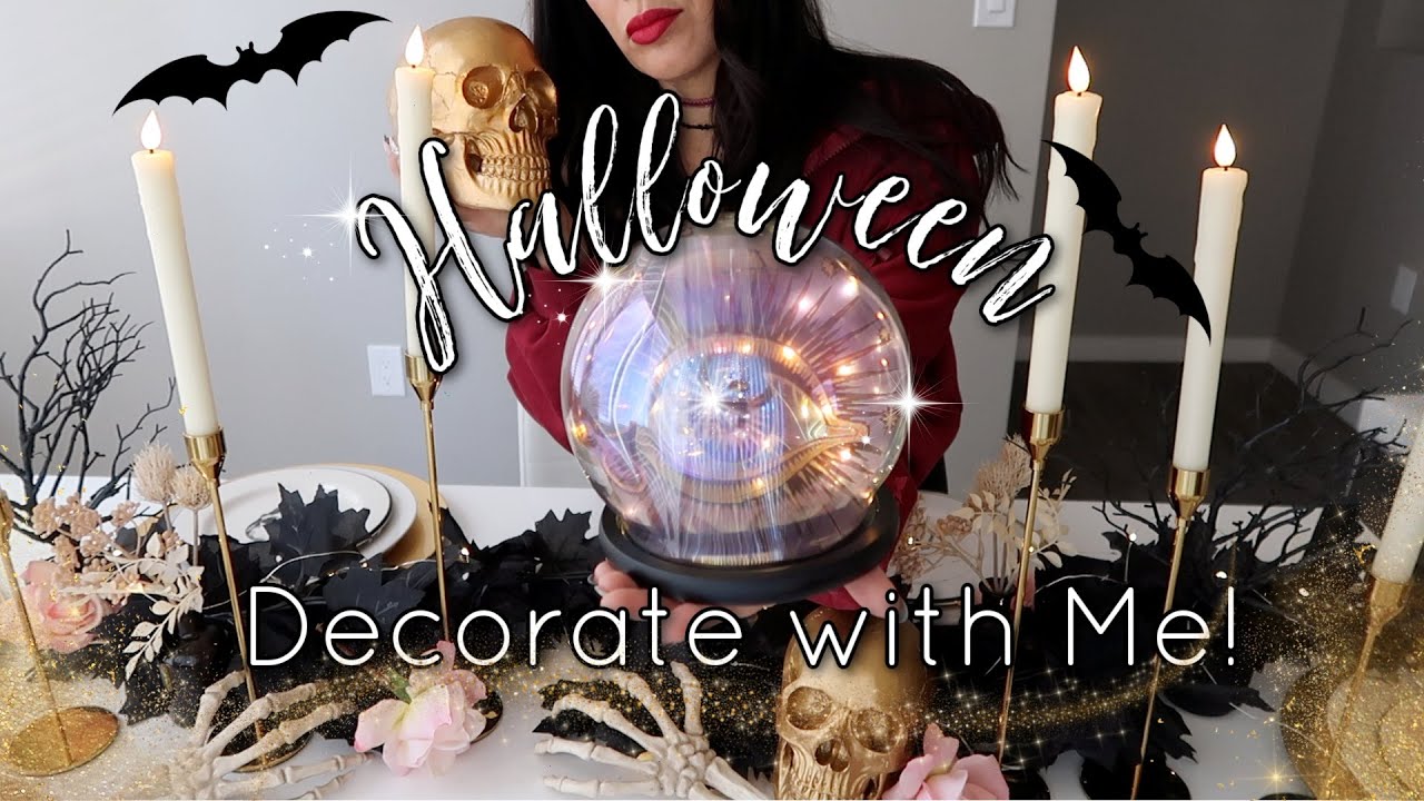 New Halloween Clean & Decorate with Me!