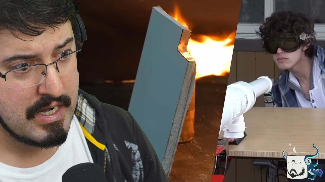 Mad Scientist Built a Lascannon | StyroPyro