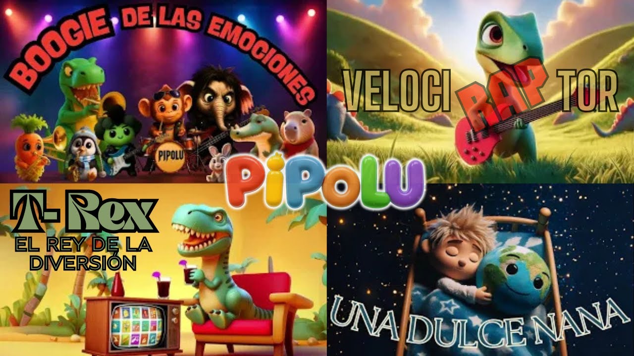 Pipolu Compilado 3 | Canal Oficial Pipolu® | Canciones y Juegos Educativos para Niños