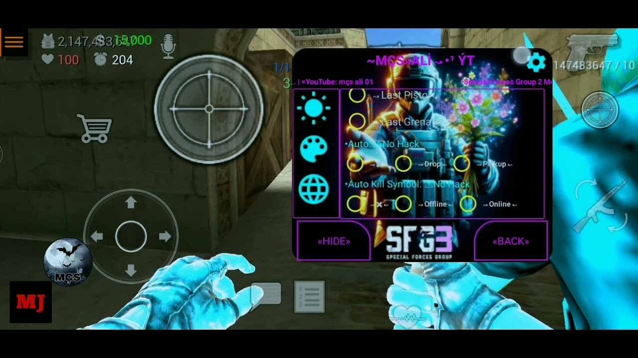 SFG2 MOD MENU COMBINED 1 TAP LIKE ZEFF          (MJ+MCS ALI V18+MCS ALI ULTRA)🤞🏻😎💀