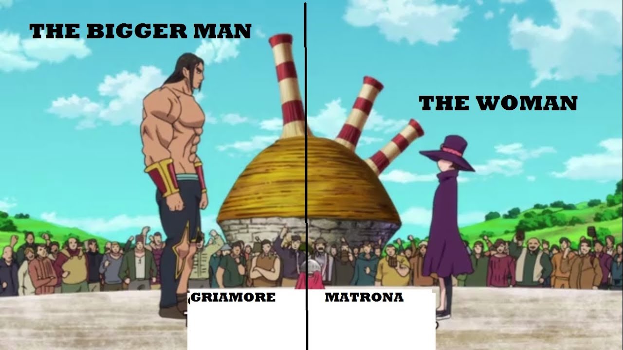MATRONA VS GRIAMORE NANATSU NO TAIZAI SEASON 1 (FESTIVAL BYZEL)