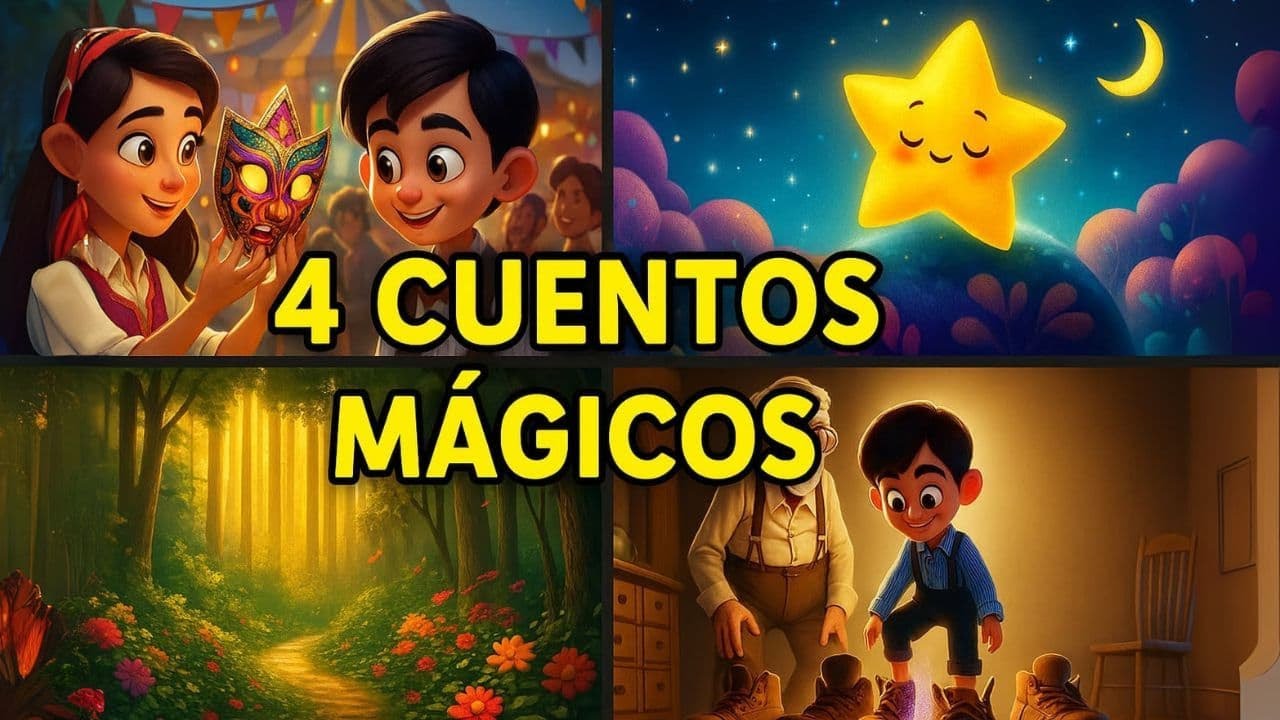 4 Historias Mágicas con Valores