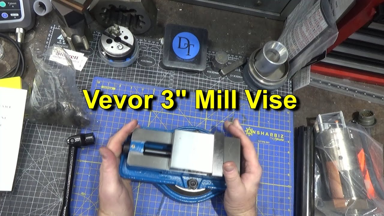 QTR 109 Vevor 3 In Heavy Duty Milling Vise