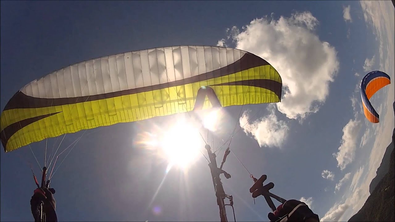 Voo de parapente em São Conrado. RJ. Skywalk Tequila 4.