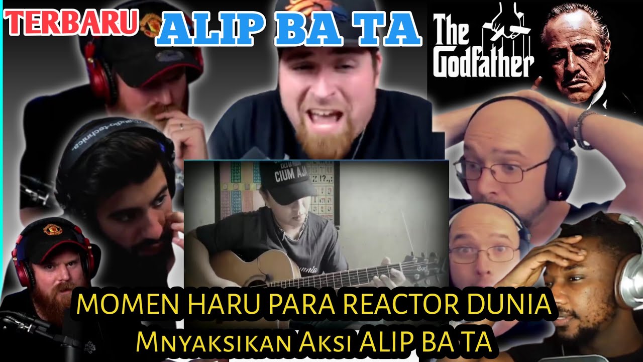 ALIP BA TA Reaction Terbaru The Godfather fingerstyle cover 2021