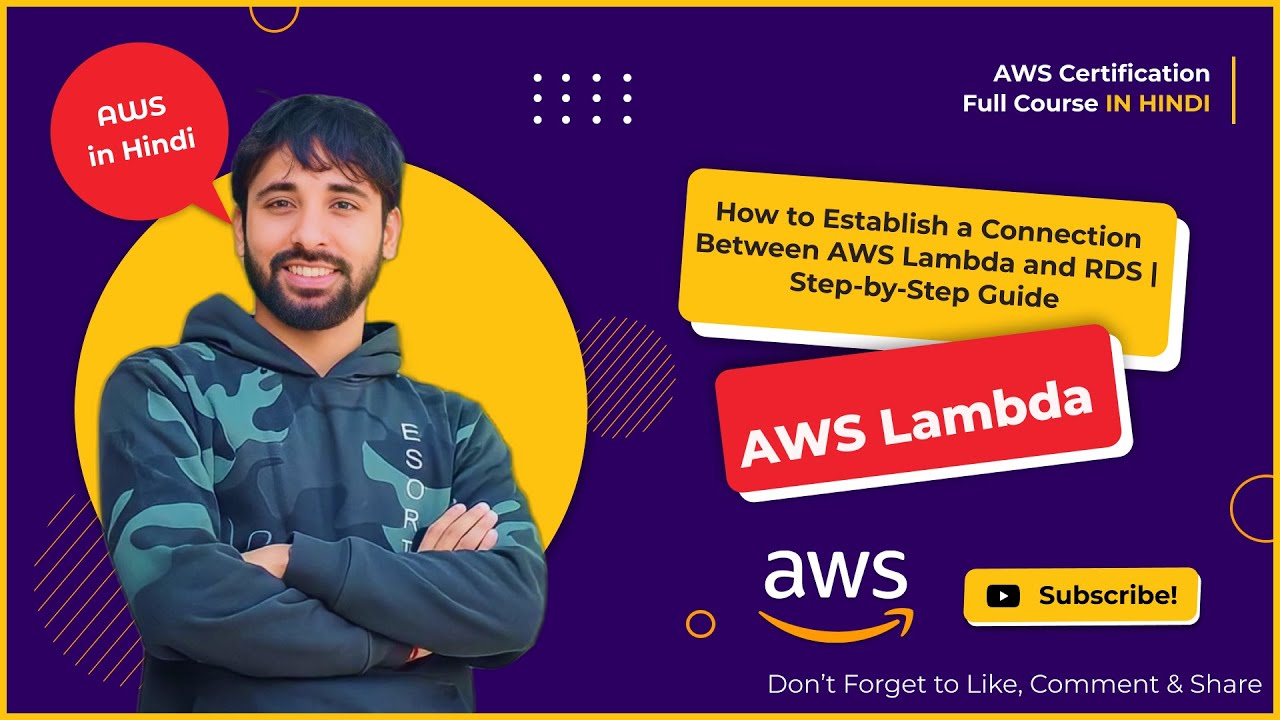 AWS Tutorial 196 - How to Establish a Connection Between AWS Lambda and RDS | Step-by-Step Guide