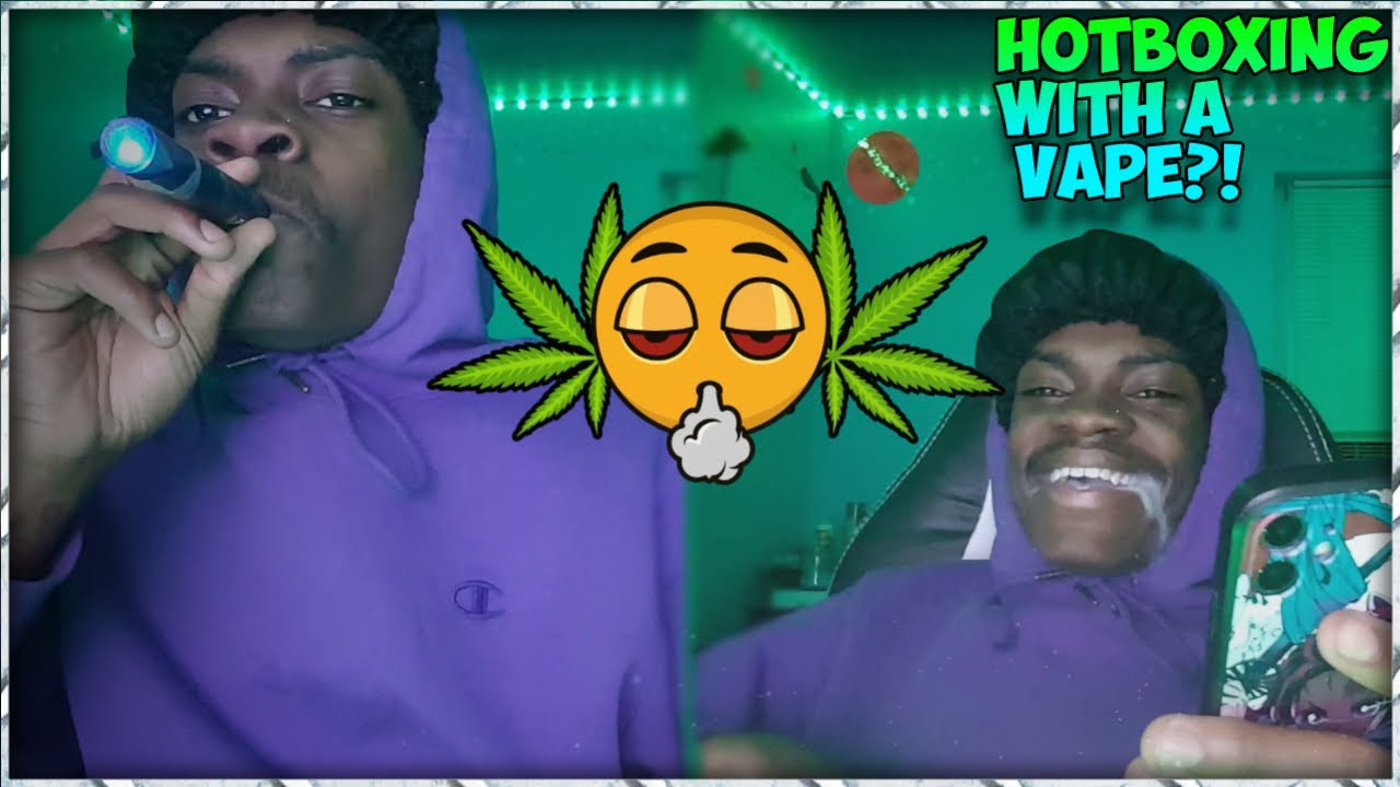 Hotboxing My Room For The First Time With A VAPE?!...While Kinda BUZZED