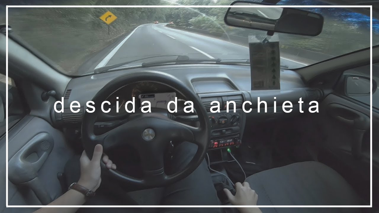 CORSA WIND 1.0 | DESCENDO A SERRA PELA RODOVIA ANCHIETA | #vlog