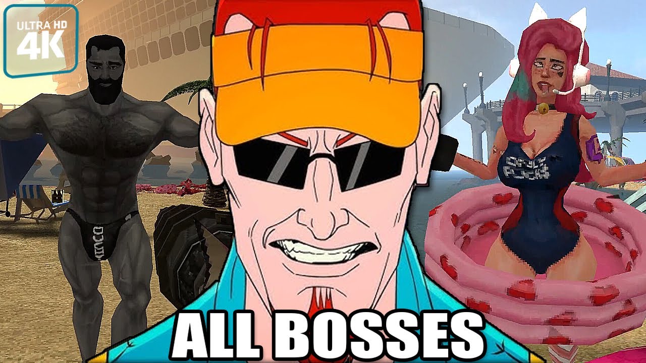 POSTAL These Sunny Daze DLC - All Bosses + True Ending (With Cutscenes) 4K 60FPS UHD PC