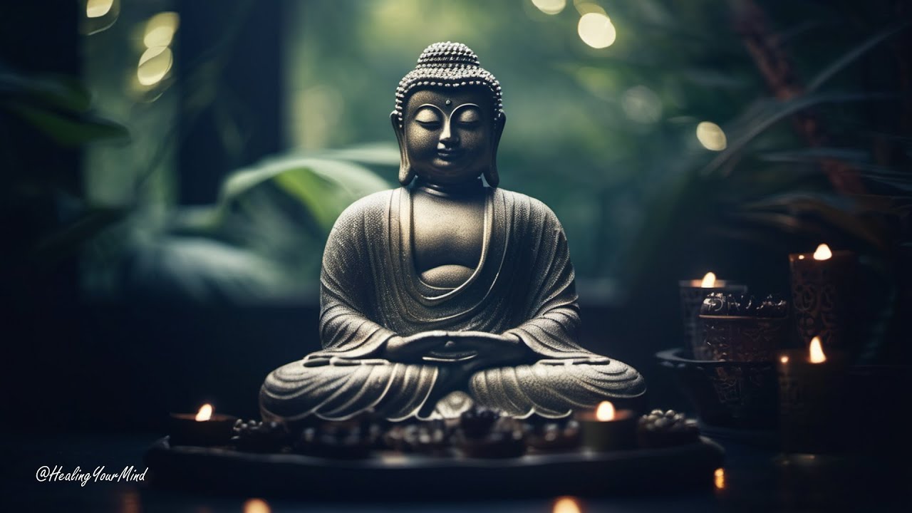 Deep Meditation Music for Positive Energy • Binaural Beats Relax Mind Body, Inner Peace