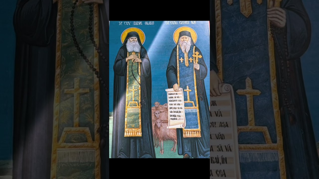 Imn către Sfinții Paisie și Cleopa de la Mănăstirea Sihăstria. - Corul Diaconia.(fragment - audio)