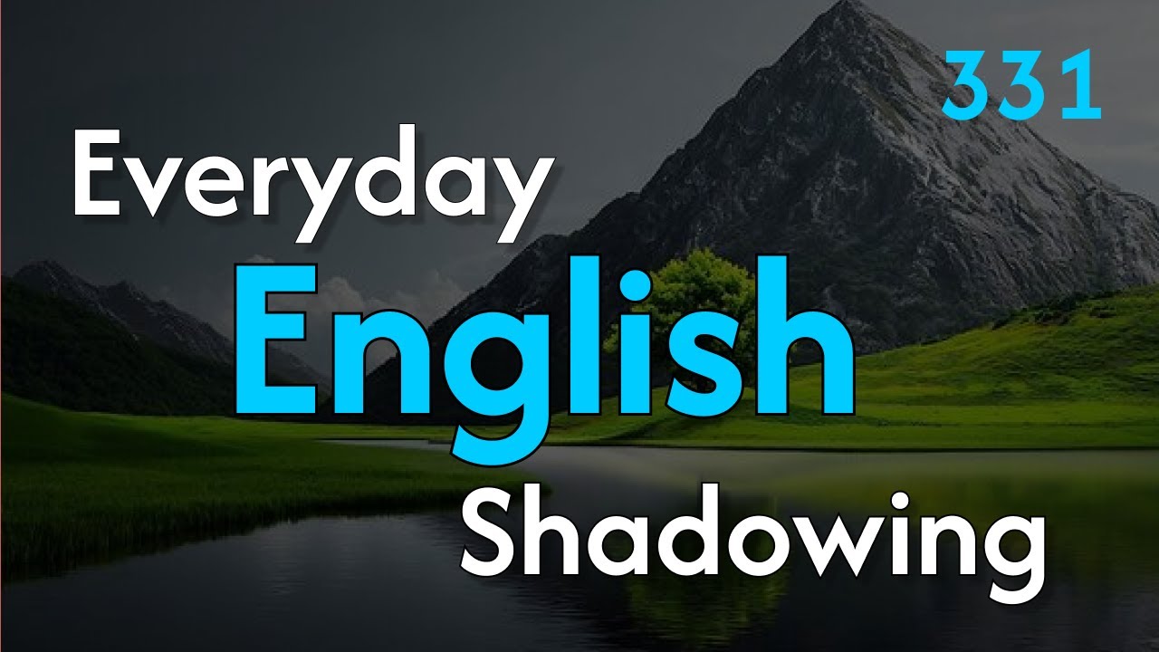 English Listening & Speaking Practice in 30 mins | Shadowing Practice for Fluent English | Dialogue
