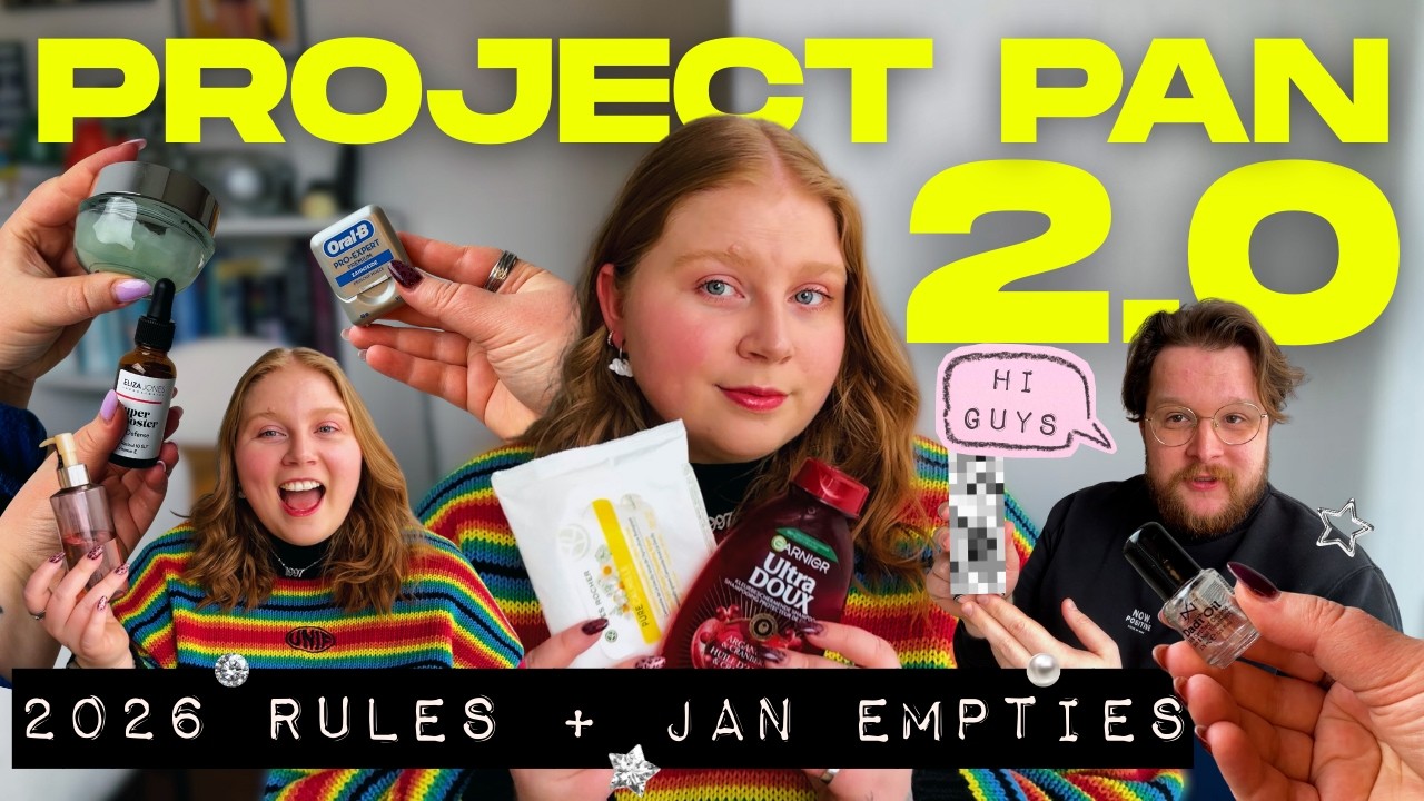 Starting  a New Project Pan Year 🫧 | PROJECT PAN 2026 Rules + January Empties