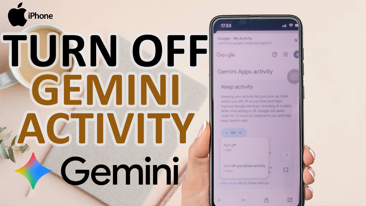 How To Turn Off Gemini Activity In Google Gemini On iPhone
