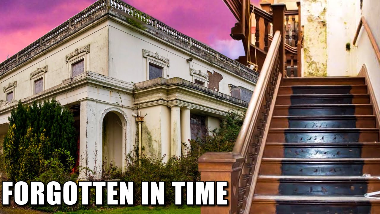 ABANDONED RETIREMENT VILLAGE! WHAT SECRETS DOES THIS 18th CENTURY MANSION HOLD? BUXSHALL HOUSE!