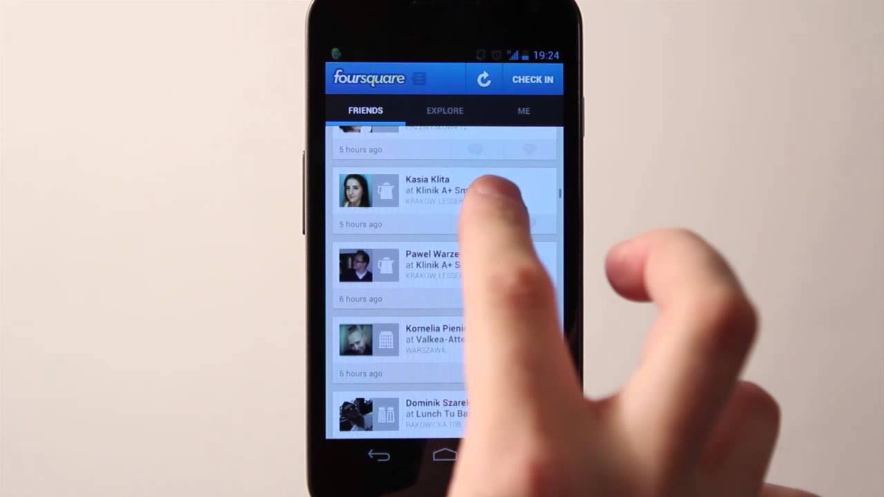 Foursquare, pokaż innym gdzie jesteś - 