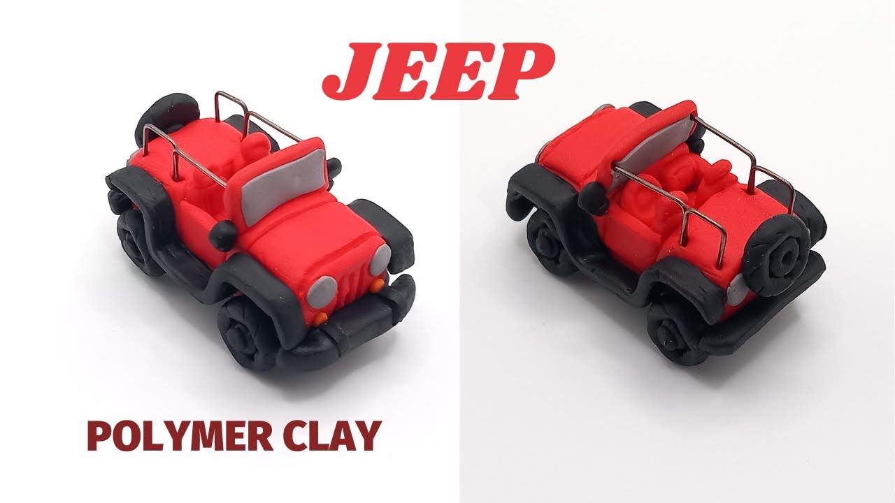Jeep car clay | Clay Jeep