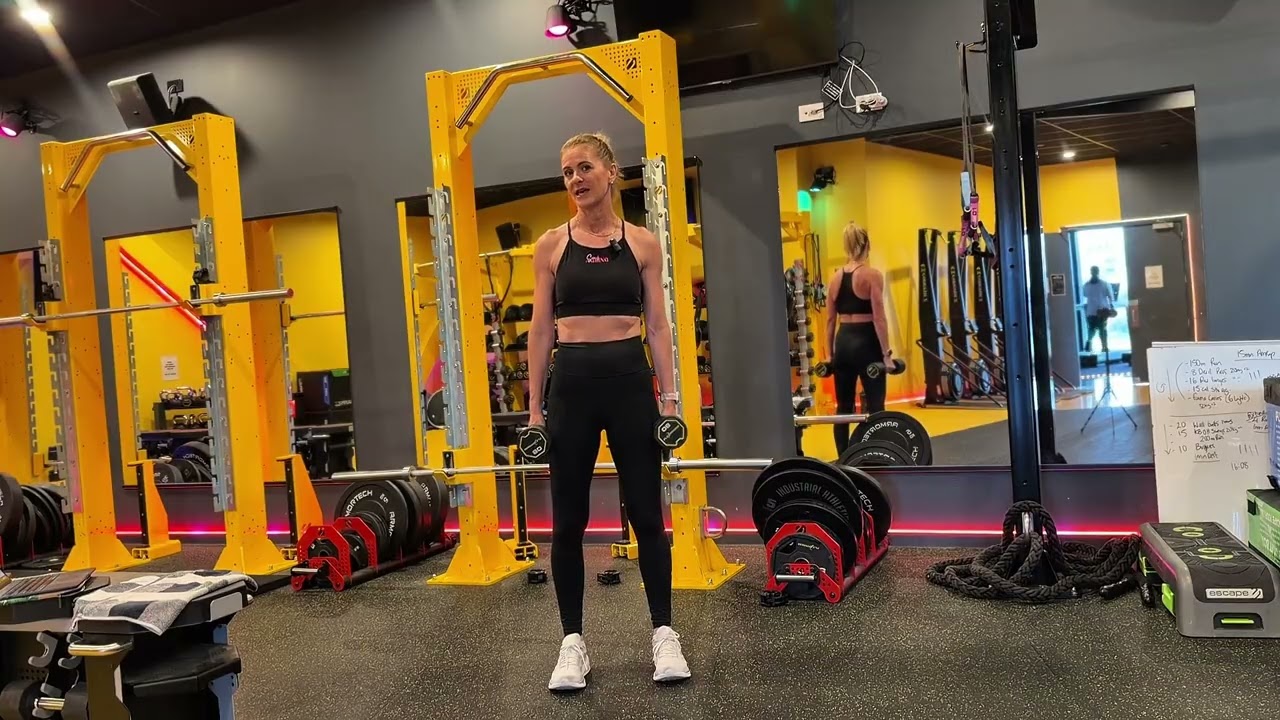 Lower Body Dumbbell Strength Workout