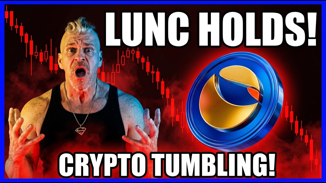 LUNC still holding but BITCOIN is ready to TUMBLE to $55K!! #lunc #bitcoin #altcoins