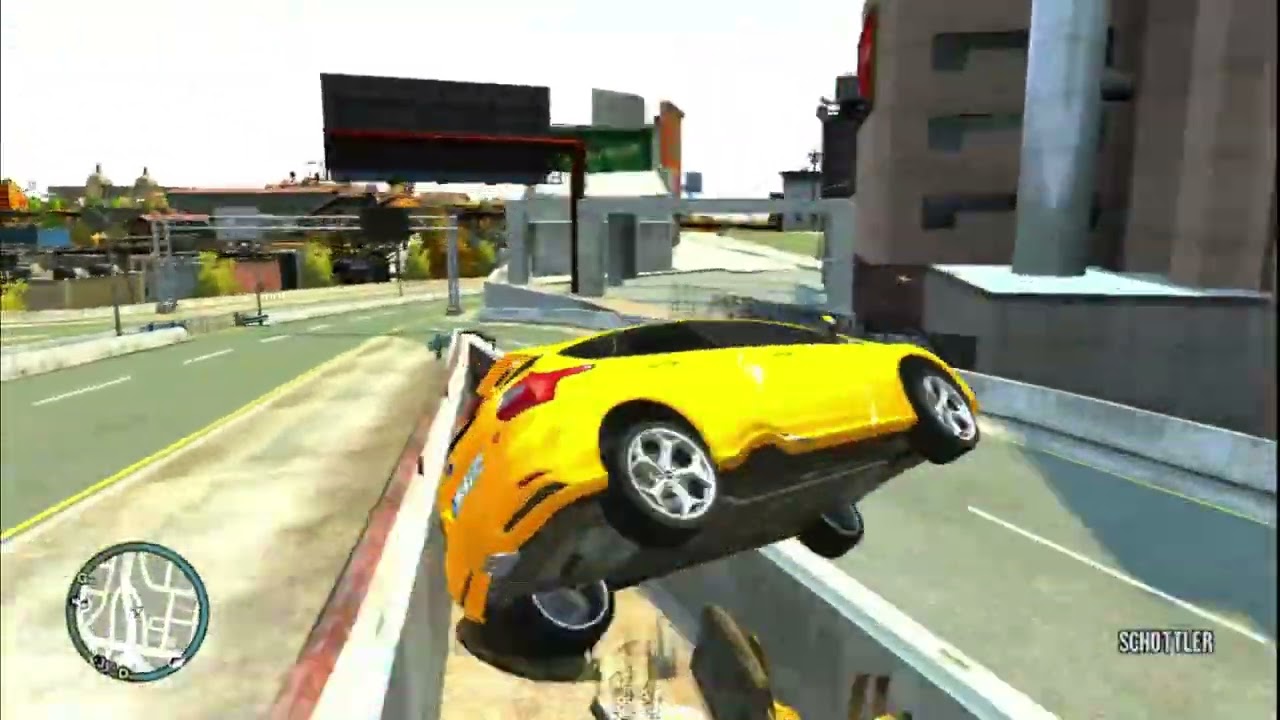 GRAND THEFT AUTO IV 2013 FORD FOCUS ST CRASH TESTING HD