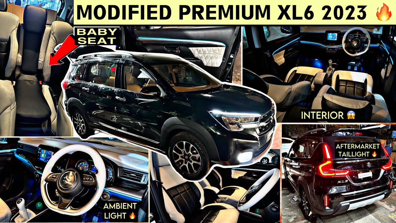 Modified Maruti XL6 2023 🔥 XL6 baby Seat 😱 XL6 modification 2023 🔥 Matuti XL6 interior