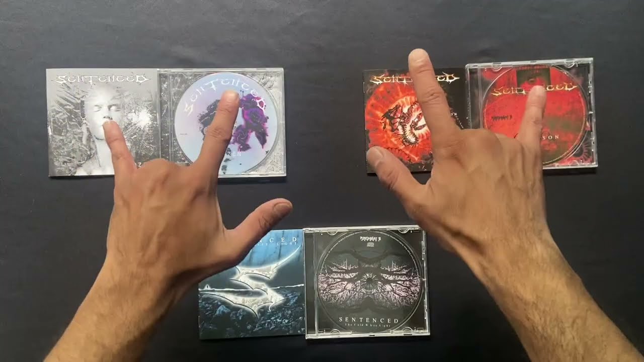 SENTENCED weekend Pt. 2: Frozen - Crimson - The Cold White Light (last editions)
