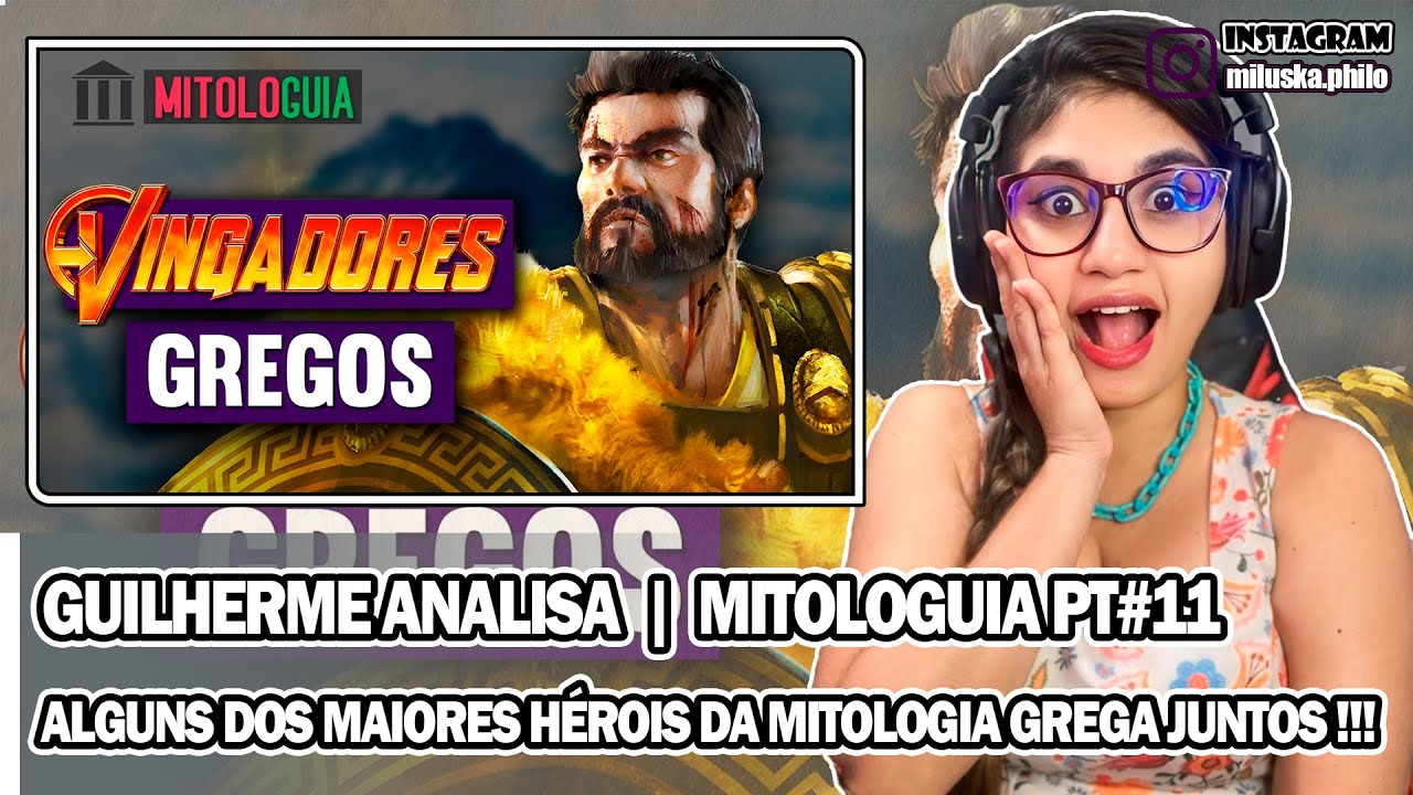 Reagindo a Guilherme Analisa - Mitologuia Grega  Parte #11 - Jasão e os Argonautas
