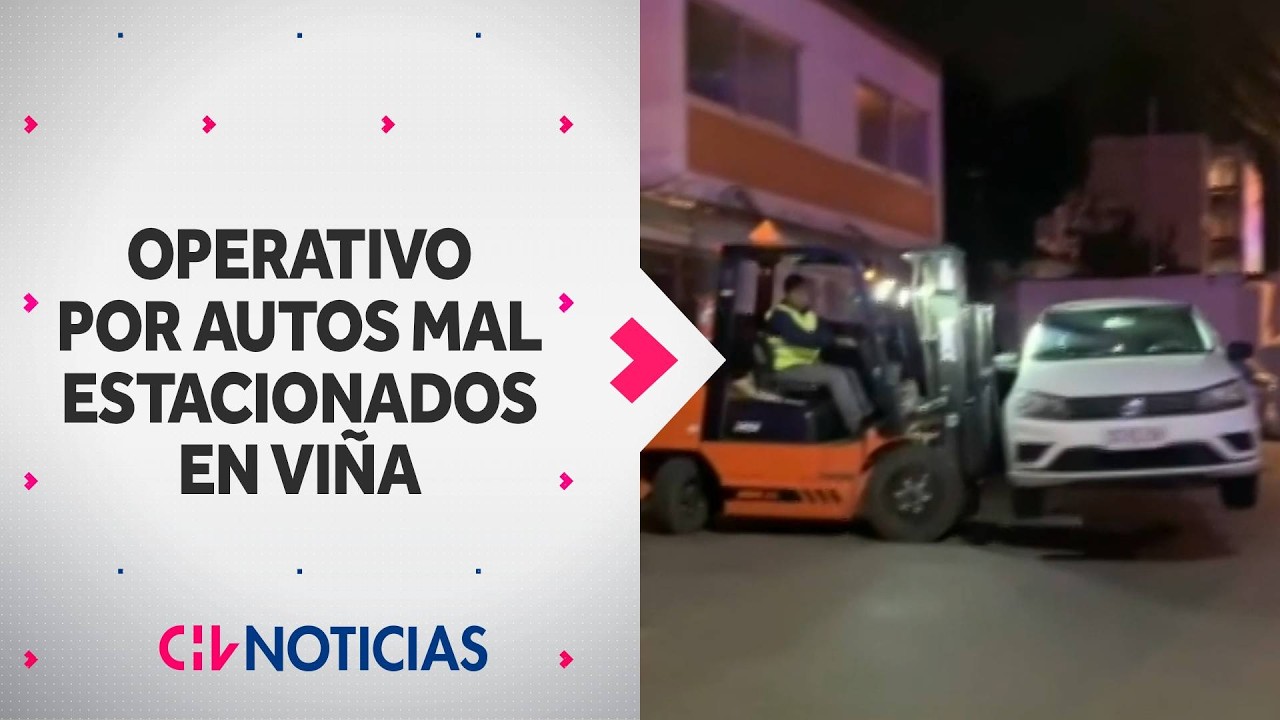 17 autos mal estacionados fueron retirados desde cercanías de la Quinta Vergara, en Viña del Mar